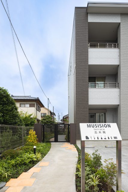 埼玉県新座市の防音賃貸マンション「ミュージションテラス志木南」